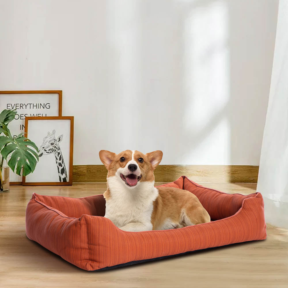 Burnt orange 2024 dog bed