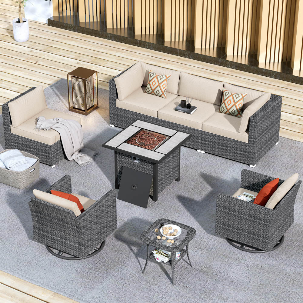 8 piece best sale patio furniture set