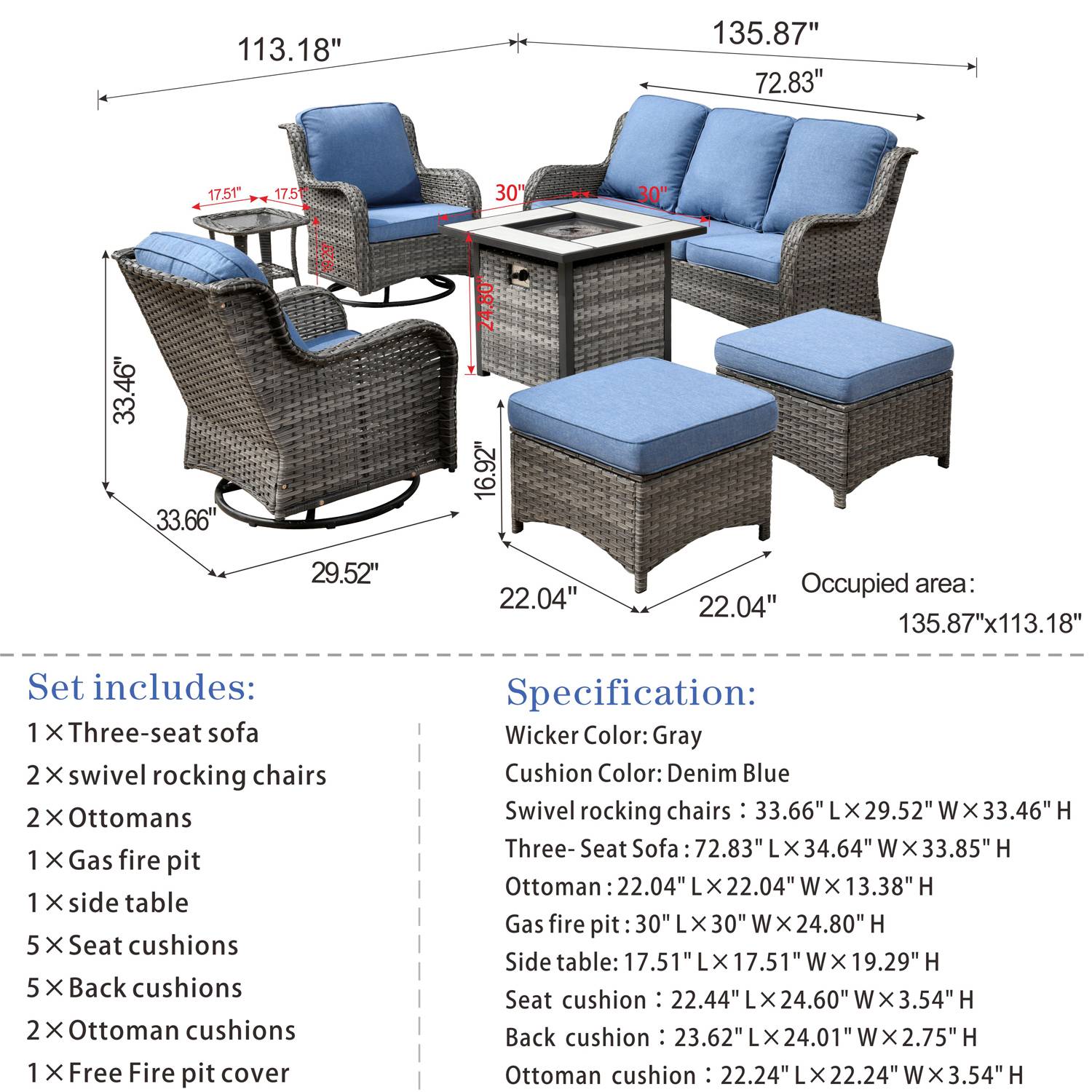 7 seater outdoor discount furniture