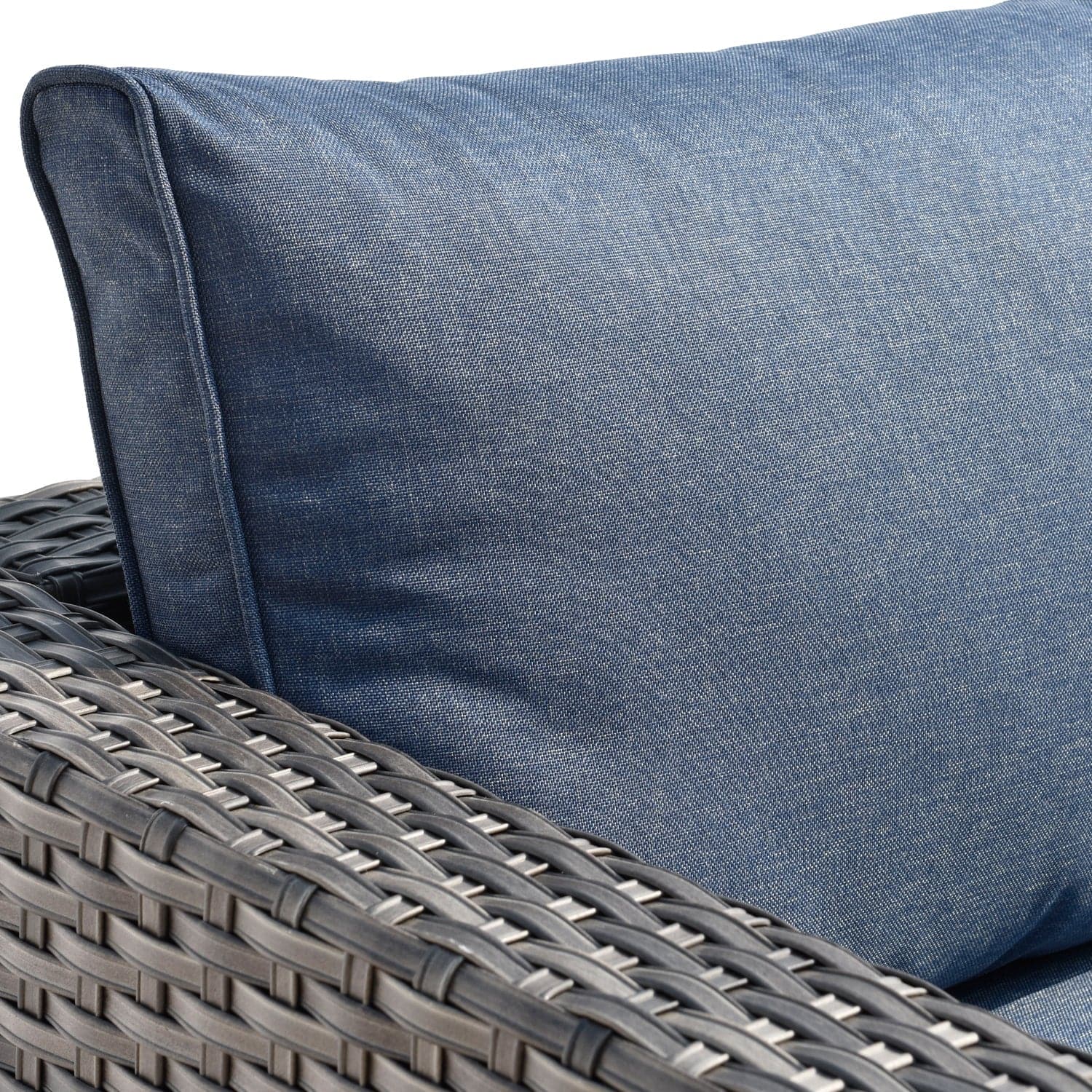 Denim blue outdoor cushions hot sale