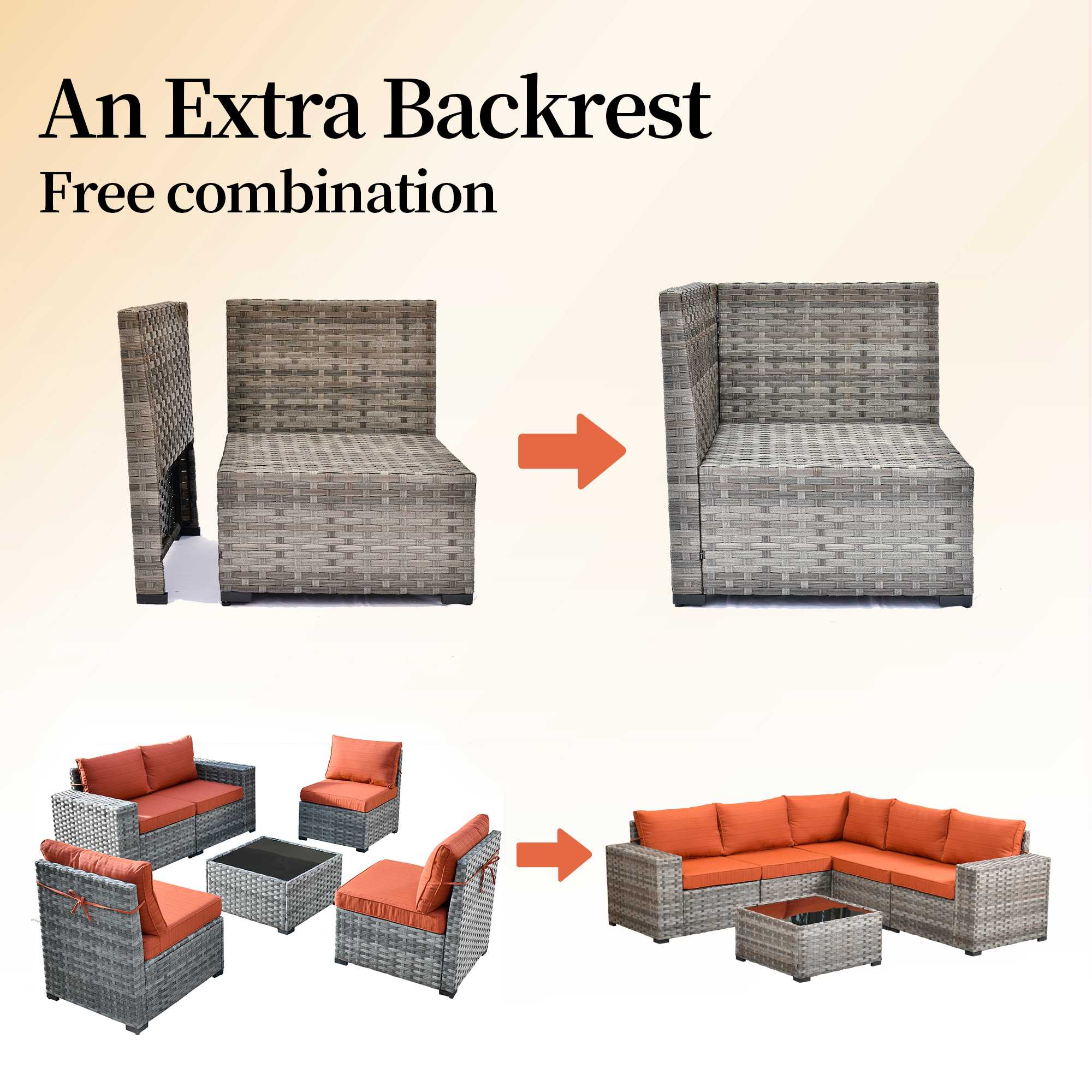 Extra large outdoor sectional hot sale