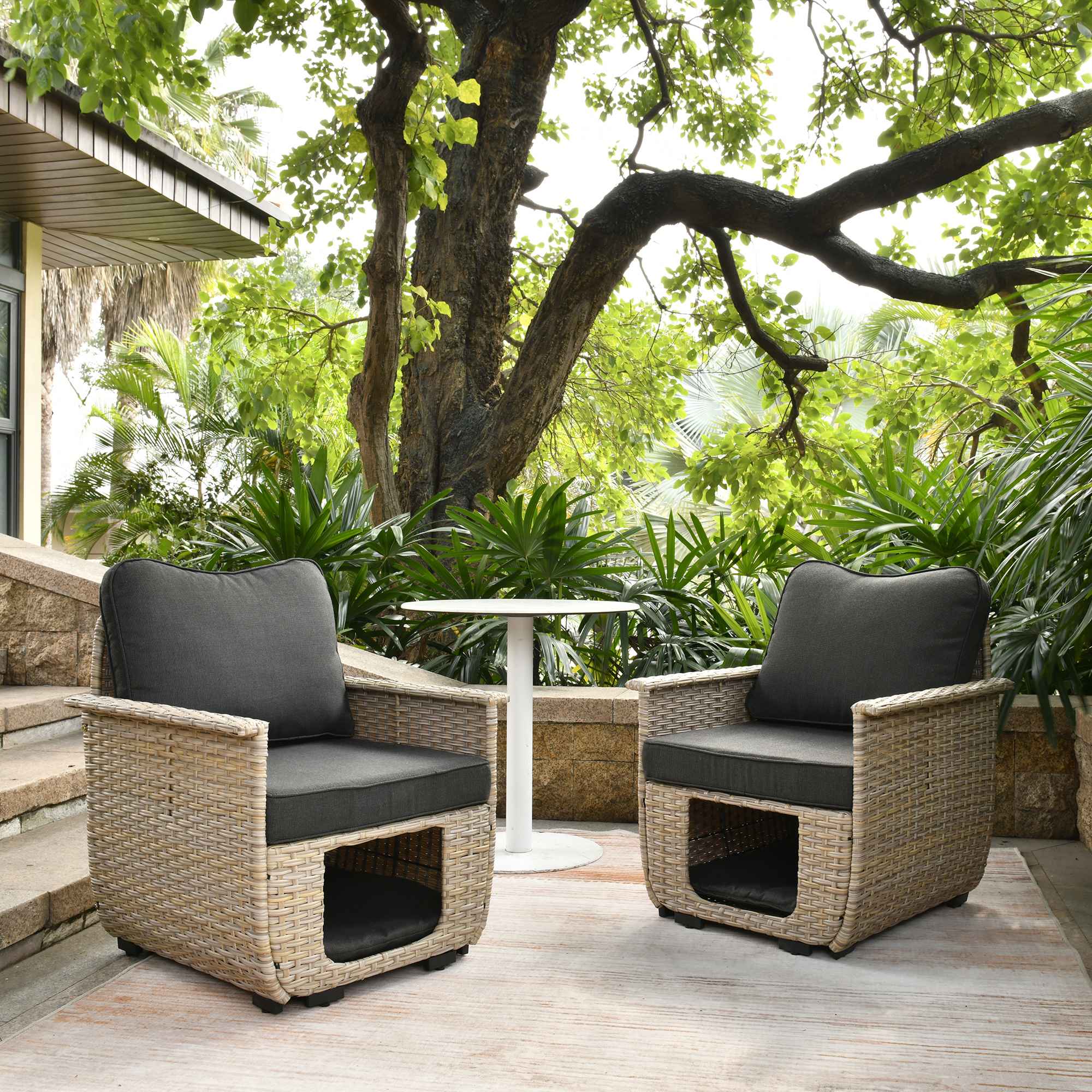 2 piece outdoor chair set sale