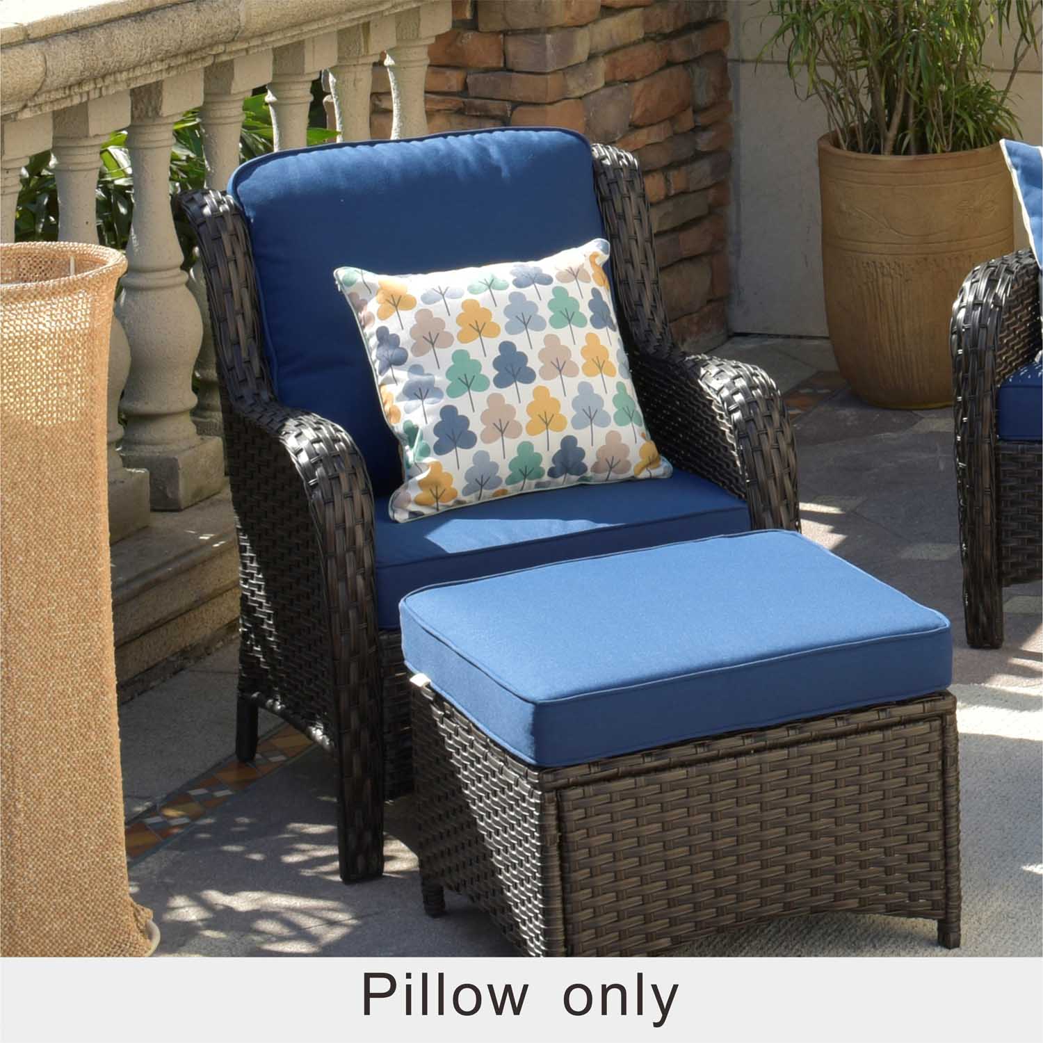 Weatherproof outdoor outlet pillows