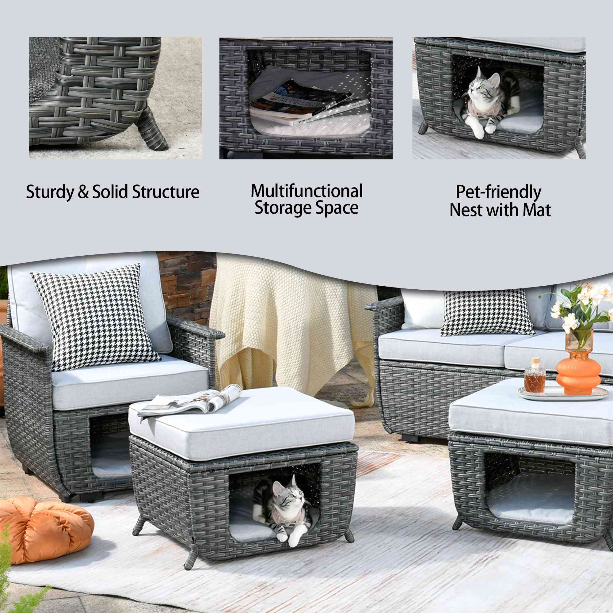 Dog proof 2024 patio furniture